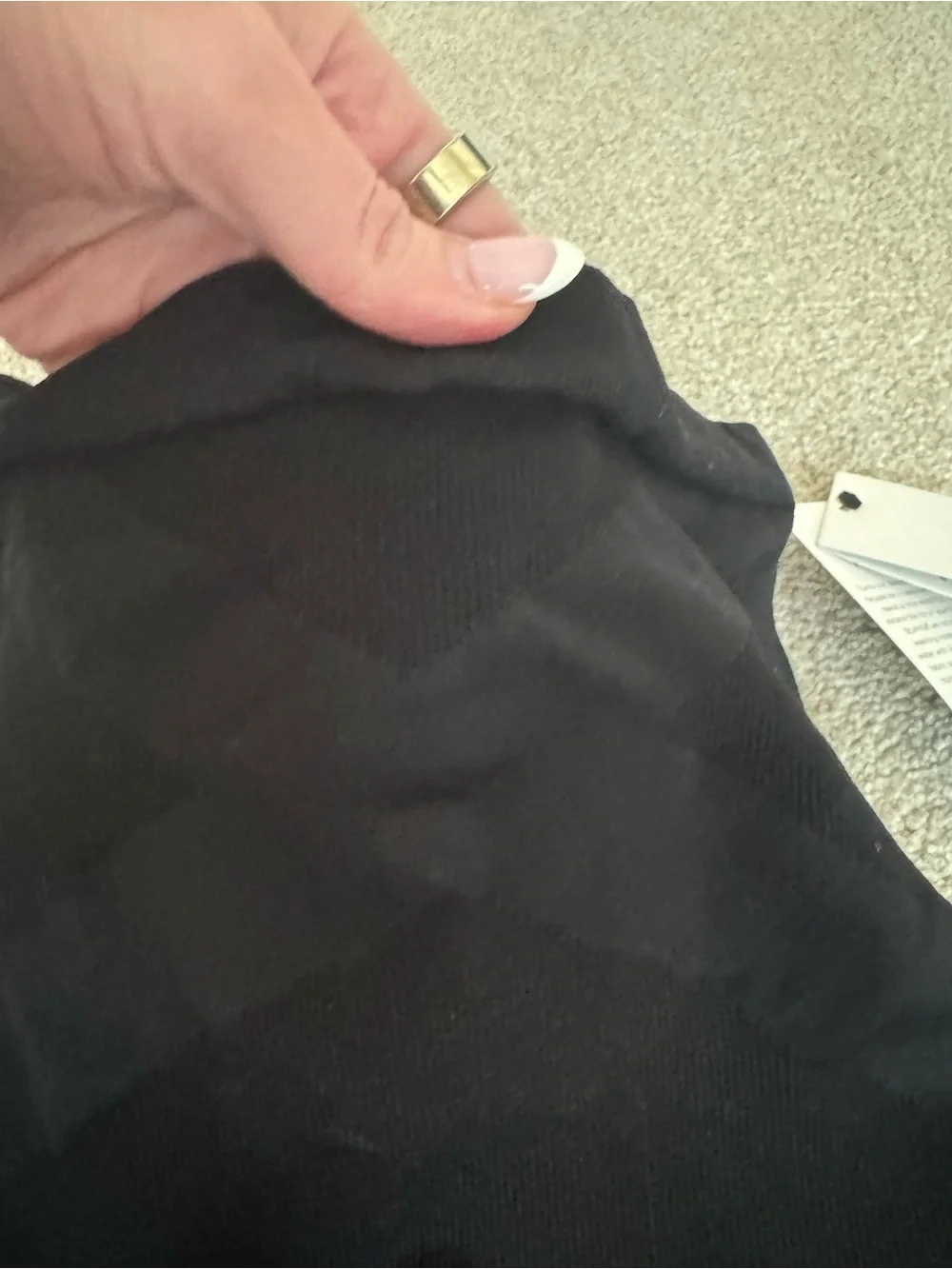 New Blanqi Black Maternity Support Shorts